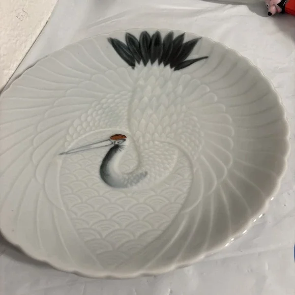 Meiji Red Dot Crane - Excellent Condition Pre-1940 - Picture 3 of 10